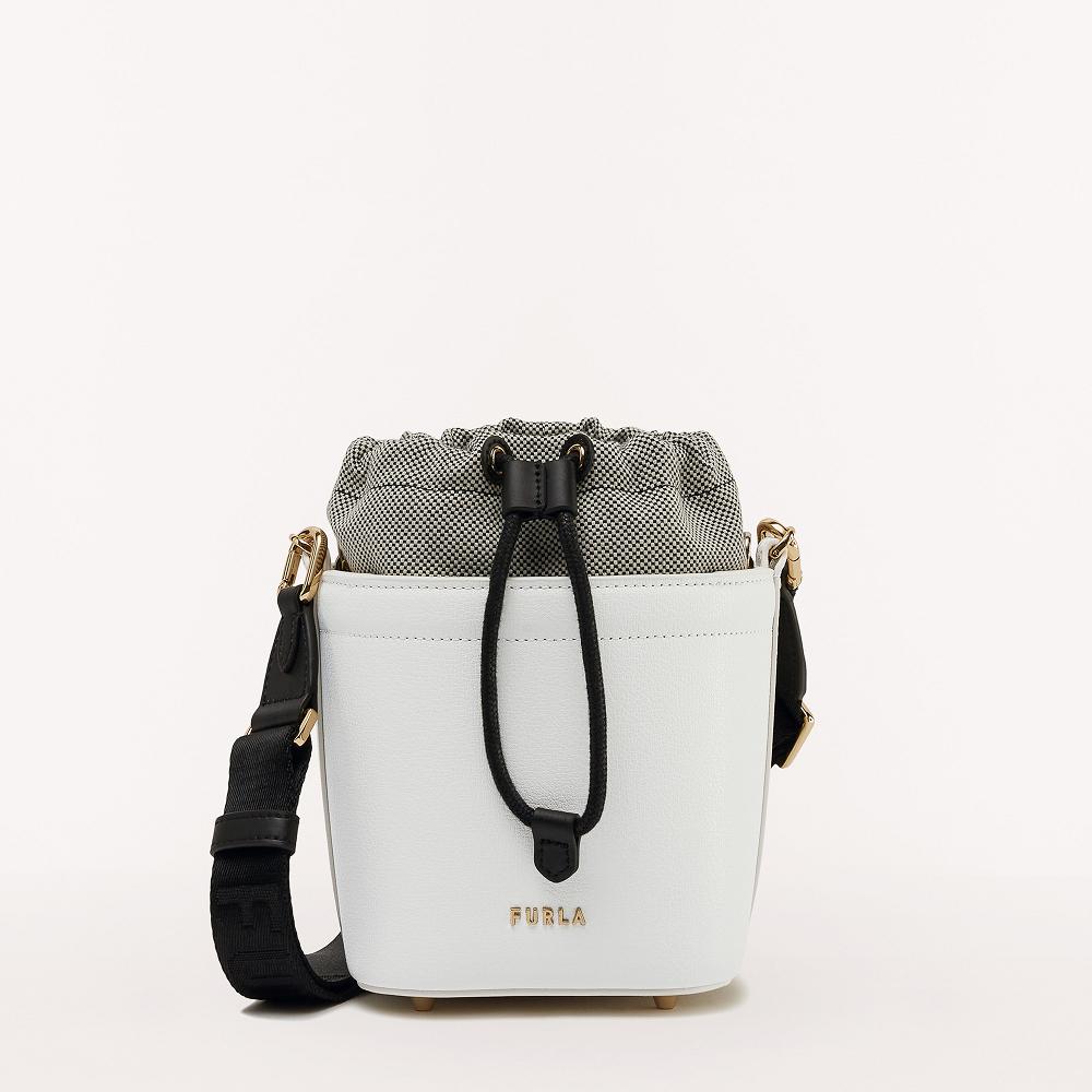 Bolso Pequeño Furla Colombia - Vertigine Bolsos Mujer Blancas Negras 892613CAN